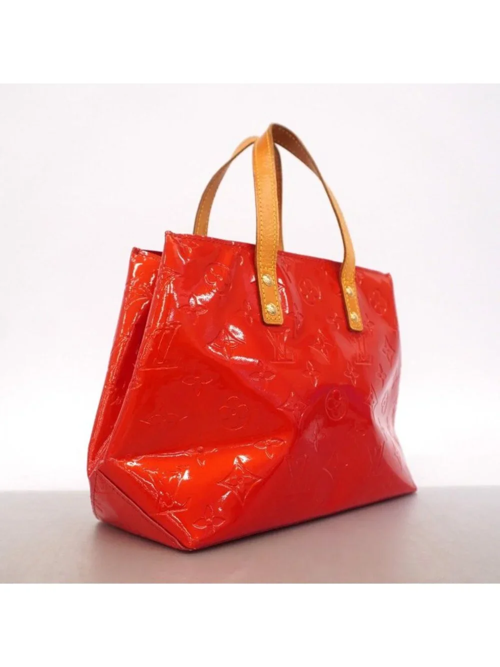 Louis Vuitton Handbag Vernis Reed PM Rouge